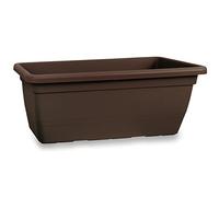 Veca Veneta Casalinghi Blim Anthea Vaso da Fiori Rettangolare, Bronzo, 60 cm