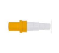 vecamco Clima Plus - Adattatore per tubo rigido Flessibile Diametro 16 Giallo