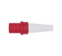 vecamco Clima Plus - Adattatore per tubo rigido Flessibile Diametro 18 rosso