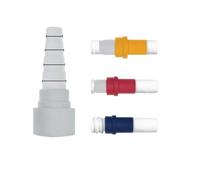 vecamco Clima Plus - Adattatore per tubo rigido Flessibile Diametro 32 Bianco