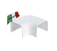 vecamco Clima Plus - Curva piatto per canale 90 x 65 bianco