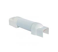 vecamco Clima Plus - Manico flessibile per canale 65 x 50 bianco