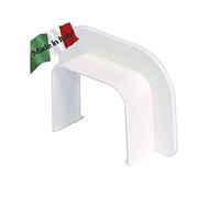vecamco Clima Plus - pasamuros per canale 65 x 50 bianco