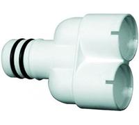 vecamco Clima Plus - Raccordo 3 Vie centrale diametro 18 per tubo flessibile