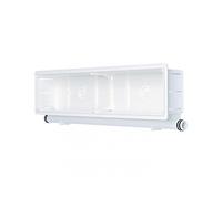 vecamco Clima Plus - Scatola per 2 Uscita Scarico condensazione 430 x 108 x 65 bianco