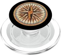 Vecchia bussola campeggio escursionismo Meridiana Design PopSockets PopGrip per MagSafe