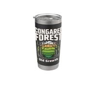 Vecchia Crescita Congaree Foresta Scena Bicchiere termico in acciaio inox doppia parete