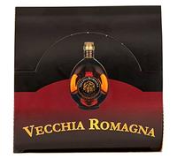 Vecchia Romgna - Vecchia Romagna Etichetta Nera Mignon - Miniature da Collezione 3 cl - Vol. 38% - 20 bottigliette - Perfetto come idea regalo