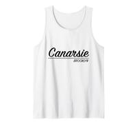 Vecchia Scuola New York Retro Canarsie Brooklyn Quartiere Canotta