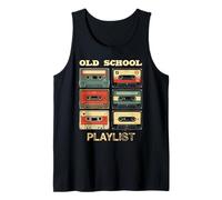 Vecchia Scuola Playlist Vintage Cassette Tapes Throwback Memory Canotta