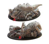 Vecchia Serie Sauriens Decorazioni Bodies