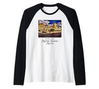 Vecchia stazione ferroviaria di Merida Yucatan Maglia con Maniche Raglan