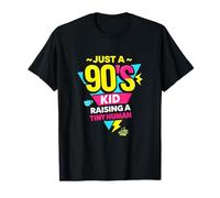 Vecchie Scuole Mamma 90s Stile Nato Il 90s Cartoon Generation Maglietta