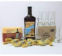 Vecchio Amaro del Capo 70 cl + 6 Bicchieri Freezer del Capo + 1 conf. Praline Bon Bon Vecchio Amaro del Capo 250 gr.