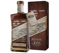 VECCHIO AMARO DEL CAPO CL 70 RISERVA CENTENARIO 100°ANNIVERSARIO + 2 BICCHIERI