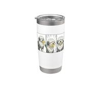 Vecchio Cane Da Pastore Inglese Divertente Limone Meme Anime Bicchiere termico in acciaio inox doppia parete