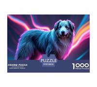 Vecchio cane pastore inglese Puzzle Impossible 1000Pcs Decorazione Per La Casa. Giochi Rilassamento E Intelligence Per Adulti E Ragazzi Da 14 Anni 38x26cm/1000pcs