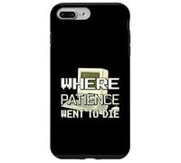 Vecchio computer dove la pazienza è andata a morire Custodia per iPhone 7 Plus/8 Plus