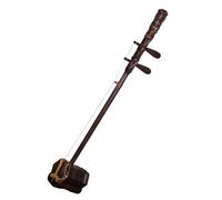 Vecchio Erhu Esagonale In Mogano Intagliato A Mano, Strumento Erhu Popolare Cinese Con Accessori Professionale Erhu