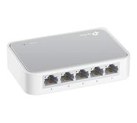 TP-Link TL-SF1005D Switch Desktop, 5 Porte RJ45 10/100 Mbps, Plug & Play, Tecnologia Green Ethernet, Controllo di Flusso IEEE 802.3x, Contenitore di Plastica, Installazione Facile, Facile da Usare