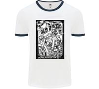 Vecchio Motociclista Loud Fast Built A Ultimo Moto Uomo Ringer