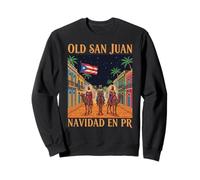 Vecchio San Juan Navidad e PR Tre Re Día de Reyes Boricua Felpa