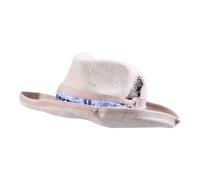 Vecchio stile Fedora Cappello a cilindro in lana a tesa corta Dress Up Mago Sorpresa Fidanzato Padre Zio Casual Lana con tesa, Rilegatura marrone, Taglia unica
