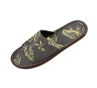 Vecchio Stile Rana Oro Design Womens Moda Pantofole Indoor Portatile Leggero personalizzare Slides Sandali Piscina Slide per Piscina Palestra Bagno Casa zapatos casuales para mujer, Design a forma di