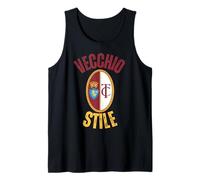 Vecchio Stile Toro Stemma Maglietta Uomo Donna Torino Tifoso Canotta