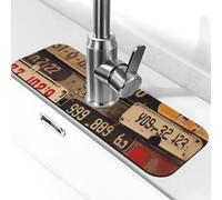 Vecchio tappetino per rubinetto della targa per lavello da cucina super assorbente tappetino per rubinetto Splash Catcher diatomite ad asciugatura rapida rubinetto in pietra maniglia gocciolatoio