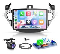 VECHTEL 4G+64G Autoradio Android 15 per Opel Corsa 2015-2019/Adam 2013-2016, 9" HD Schermo Tactile Stereo Auto co Carplay Android Auto senza Fili GPS Wi-Fi USB Bluetooth 5.0 Radio FM RDS Retrocamera