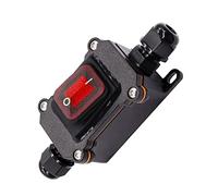 Veciado 1 interruttore impermeabile in 12 V DC 20 A impermeabile ad alta corrente