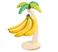 Veciado Supporto per banane, supporto per banane con gancio in acciaio inox resistente, supporto per banane, supporto per banana a forma di banana