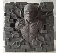 Vecna Stranger Things Action Figure stampata in 3D da collezione G an Art