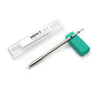 VECO-T Punte per saldatore, punta di ricambio C245-D4 per C245-756, nucleo di riscaldamento senza piombo, testa in ferro per saldatura a temperatura costante compatibile con strumenti per stazioni di