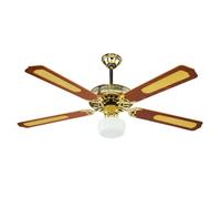 VECRD43TL Ventilatore da soffitto con luce e telecomando quattro pale 65W. MEDIA WAVE store ®