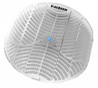 Vectair Systems V-Screen - Setaccio per orinatoio, con Profumo concentrato, 12 Pezzi, Colore: Giallo Mango