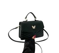 Vectella Borsa Donna Puma Quadrata Portatile Versatile E alla Moda, Borsa A Tracolla A Spalla Singola-Nero