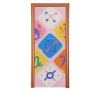 Vector Costellazione Colorato Copertura Porta Posteriore 36x98 "Party Banner Sfondo Vacanza Forniture L