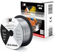 VECTOR Filo Animato No Gas 0.8mm 1KG Filo Saldatrice E71T-GS Bobina Filo Animato per Saldatura Universale D100 MIG MAG per Saldatrice, 1 Pezzi