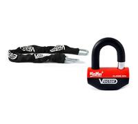 VECTOR Kit Antifurto - MiniMax+ Blocca Disco Ø16mm + Catena Ø13mm / 1,1m