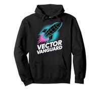 Vector Vanguard Pop Culture Retro Videogioco Felpa con Cappuccio
