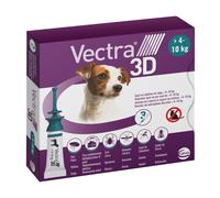 Vectra 3d Soluzione Spot-on Per Cani 4/10 kg 3 pz Pipette monodose