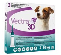 Vectra 3d Soluzione Spot-on Per Cani 4/10 kg 3 pz Pipette monodose