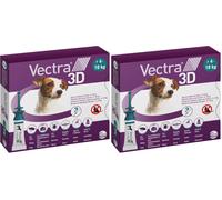 VECTRA 3D Antiparassitario per Cane 3 Pipette Antipulci Antizecche e Antizanzare