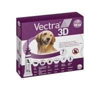 Vectra 3D antiparassitario per cani da 25 a 40kg 3 pipette