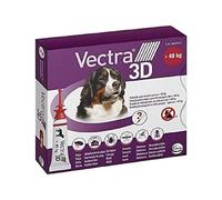 Vectra 3D antiparassitario per cani oltre i 40kg 3 pipette