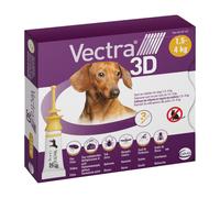 Vectra 3D Antiparassitario Spot-on Per Cani Di 1,5-4 Kg
