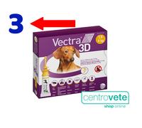 VECTRA 3D Cane 1.5 - 4 Kg 3 / 6 / 9 Pipette | Antiparassitario Spot on Cane