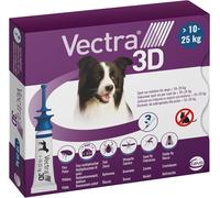 VECTRA 3D Cane 10 - 25 Kg 3 Pipette Antiparassitario per CANI di taglia Media €